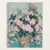 Witte Rozen-1890-Vincent van Gogh    Planner (Voorkant)