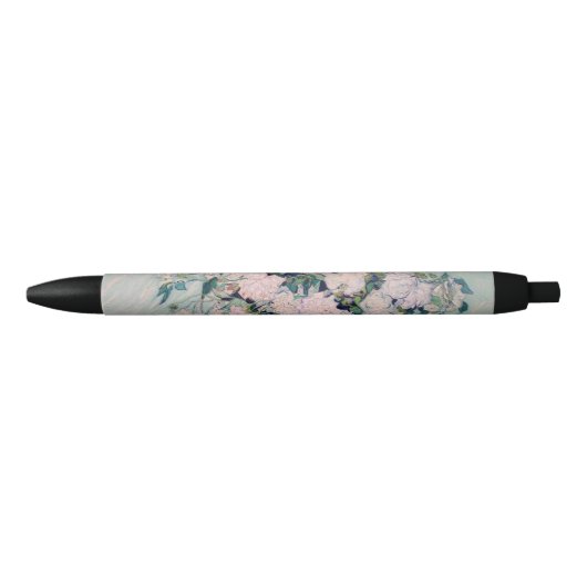Witte Rozen-1890-Vincent van Gogh  Zwarte Inkt Pen (Voorkant)