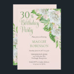 Witte rozen | 30e bruiloft van Orchideeën Kaart<br><div class="desc">Het vieren van uw 30e "Partij van de Dagen"met elegante witte rozen en orchideeën met dit draperende florale ontwerp met subtiel sage groen manuscript en serif tekst. Composietontwerp door vakantieharten Design (gereserveerde rechten). De tekst van het manuscript is uneditable behalve door ontwerper. Als u vragen hebt of hulp nodig hebt...</div>