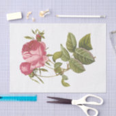  witte rozen #3 bloemen tissuepapier (Craft)