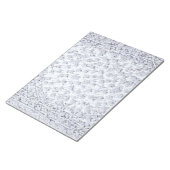 Witte rozen B Notitieblok (Schuin)