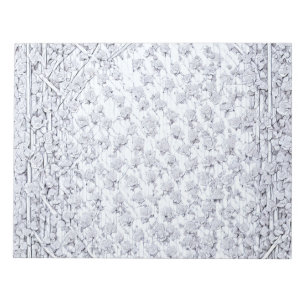 Witte rozen B Notitieblok