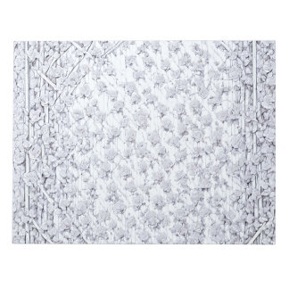 Witte rozen B Notitieblok