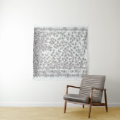 Witte rozen B Wandkleed (In Situ (horizontaal))