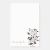 Witte rozen Botanische illustratie Post-it® Notes (Voorkant)