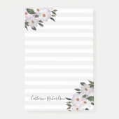 Witte rozen Botanische illustratie Post-it® Notes (Voorkant)