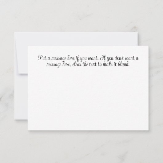 Witte Rozen en Pioenen Bruiloft Dank u Kaart (Achterkant)