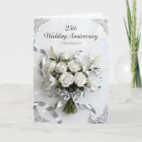 Witte Rozen en Zilveren Lint 25e Verjaardag