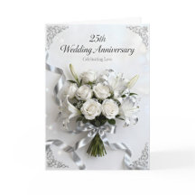 Witte Rozen en Zilveren Lint 25e Verjaardag