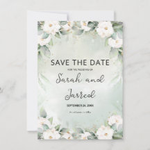 Witte rozen Eucalyptus bladeren