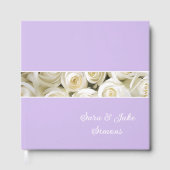 Witte rozen gastenboek (Voorkant)