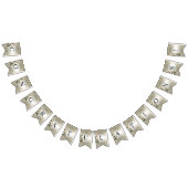 Witte Rozen Gouden Harten Brandende Vlag Vlaggetjes (Alle)