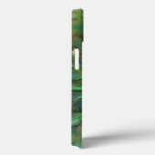 Witte rozen, groene bladeren, mooie bloemen Case-Mate iPhone case (Achterkant / Rechts)