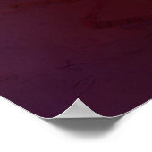Witte rozen in een blauwe vaas poster (Hoek)