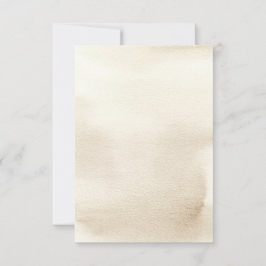 Witte rozen in plaats van favoriete kaart (Achterkant)