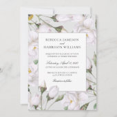 witte rozen kaart (Voorkant)