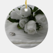 witte rozen keramisch ornament (Achterkant)