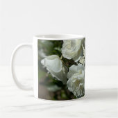 witte rozen koffiemok (Links)