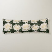 Witte rozen lichaamskussen (Achterkant)