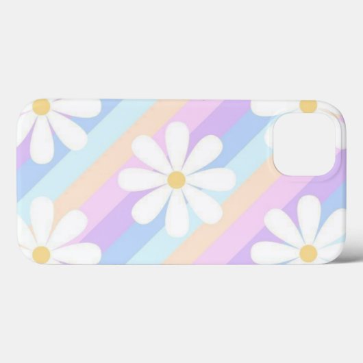 Witte rozen met een kleurrijke achtergrond Case-Mate iPhone case (Achterkant (horizontaal))