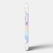 Witte rozen met een kleurrijke achtergrond Case-Mate iPhone case (Achterkant / Links)