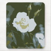 Witte Rozen Muismat (Voorkant)