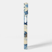 Witte rozen op Indigo blauwe achtergrond Case-Mate iPhone Case (Achterkant / Rechts)