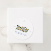 Witte rozen Persoonlijk  Bedankjes Labels (In situ)