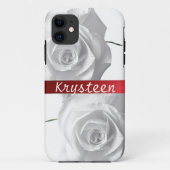 Witte rozen Persoonlijke iPhone 5 Hoesje (Achterkant)