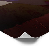 witte rozen poster (Hoek)