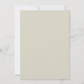 Witte Rozen Save the date Huwelijksaankondiging (Achterkant)