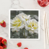 Witte Rozen Servet (Insitu)