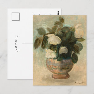 Witte rozen Tadeusz Makowski Briefkaart