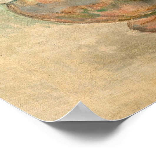 Witte rozen | Tadeusz Makowski Poster (Hoek)