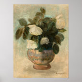 Witte rozen | Tadeusz Makowski Poster (Voorkant)