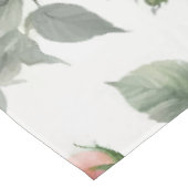 witte rozen tafelkleed (Gekanteld)