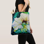 Witte Rozen Totetas Tote Bag (Dichtbij)