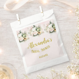 Witte Rozen Vallen Pompoenen Bedankzakje