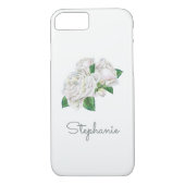 Witte Rozen Waterverf Case-Mate iPhone Case (Achterkant)