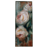 Witte Rozen Wijn Cadeautas (Voorkant)