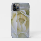 Witte Rozenblaadjes Waterverf Stijl Kunst Telefoon Case-Mate iPhone Case (Achterkant)