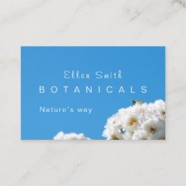 Witte rozenflora Verenigd Koninkrijk en Europees v Visitekaartje