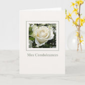 witte rozenkaart frankrijk kaart (Gele Bloem)