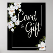  witte rozenKaarten en cadeaus Poster (Voorkant)