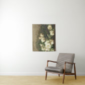 witte rozenolie wandkleed (In situ)