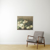 witte rozenolie wandkleed (In Situ (horizontaal))