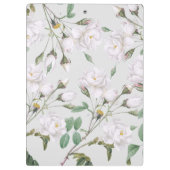  witte rozenplanner klembord (Achterkant)