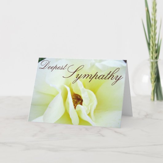 Witte Rugosa Roos Kaart (Voorkant)