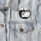 WITTE RUIMTE RONDE BUTTON 5,7 CM (In situ)