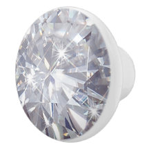 witte ruitvormige ronde knop met ronde kop